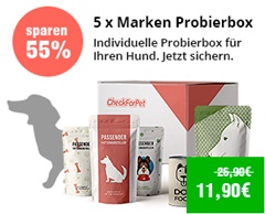 hundefutter probe